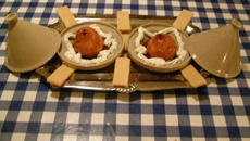 Tajine de poire au miel sucrée-salée