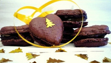 Cœurs de macarons mendiants