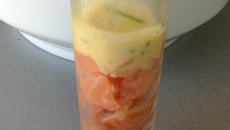 Tartare de saumon léger