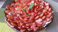 Tarte aux fraises savoureuse