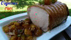 Rôti de porc aux mirabelles