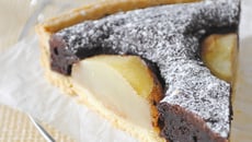 Tarte poires-chocolat