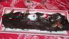 Bûche à la mousse chocolat