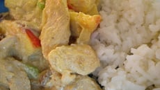 Curry de dinde express