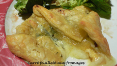 Carré chaud aux fromages
