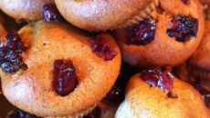 Mini muffins pistache et cranberry !