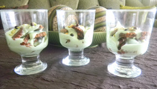 Tiramisu au chocolat et à la pistache