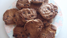 Cookies au chocolat et sucre brun
