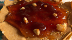 Galette à la confiture de lait