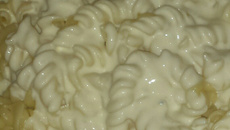 Pâtes au gorgonzola maison