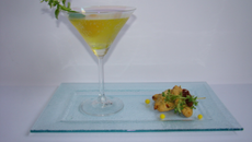 Cocktail passion mimosa, et petites navettes provençales