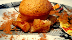 Gâteau aux pommes au cœur fondant