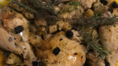 Poulet à la provençale traditionnel