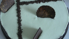 Bavarois menthe-chocolat original