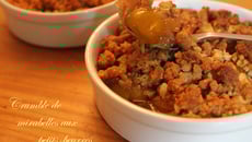 Crumble de mirabelles aux petits-beurre