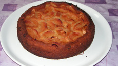 Gâteau aux pommes et ricotta