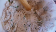 Rillettes de maquereau grillé au fromage frais