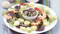 Salade maritime de Ratte du Touquet au tartare d'algues