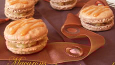Macarons aux pommes au caramel