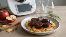 Boudin aux pommes au thermomix