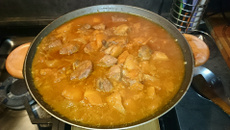 Porc façon "tajine" au potiron