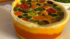 Flan  de légumes!