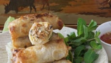 Nems au poulet ou aux crevettes