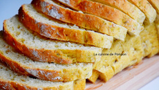 Pain au pesto à l'ail des ours