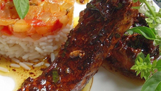 Pavé de Saumon façon sauce vierge