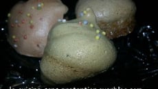 Meringues multicolores...