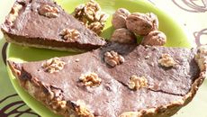 Tarte au chocolat d'automne