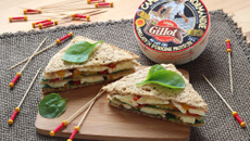 Club Sandwich poivrons et camembert Gillot