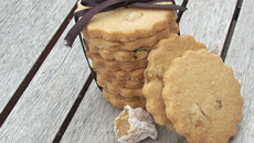 Biscuits sablés au gingembre confit