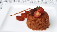 Risotto aux 3 tomates
