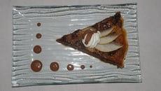 Tarte poires/ chocolat