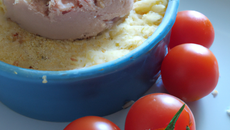 Parmentier de thon et tomate