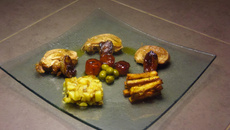 Rôti de dinde et ses légumes caramélisés