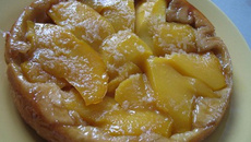 Tarte tatin à la mangue