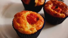 Muffin salé aux tomates cerise