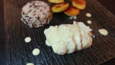 Cabillaud poché aux saveurs antillaises