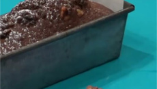 Cake aux noix et zeste de citron