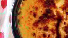 Crème brûlée au foie gras, porto et 4 épices