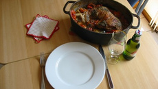 Cuisses de dinde à la Goudale