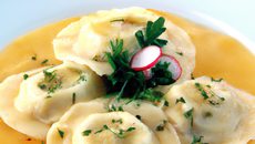 Raviolis aux saint jacques