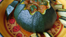 Tajine de courgette farcis