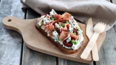 Bruschetta à la Fourme d'Ambert