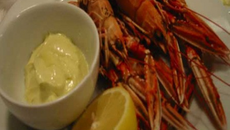 Langoustines en aïoli