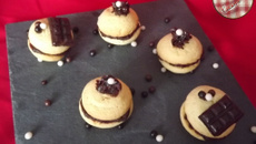 Whoopies vanille & ganache chocolat