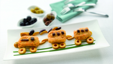 Bouchées de poisson pané aux olives d'Espagne