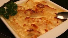 Gratin champenois et gelée Blanche Mam'zel An'gel